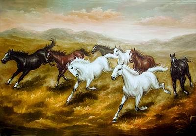 unknow artist Horses 08 France oil painting art